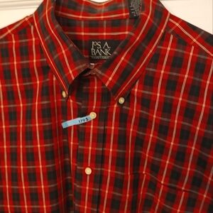 Jos A Bank Travellers Collection Sport shirt